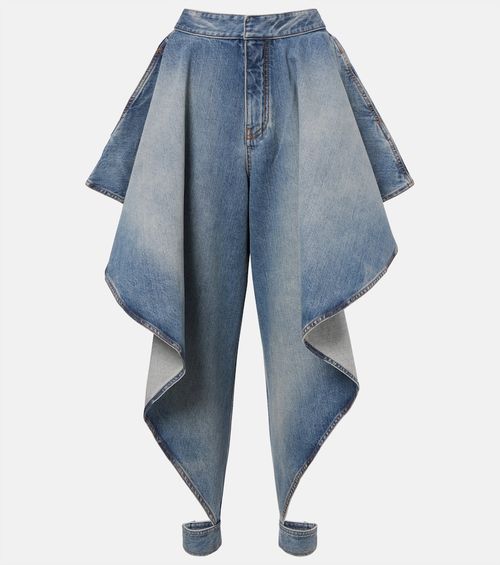 Alaïa Draped tapered jeans