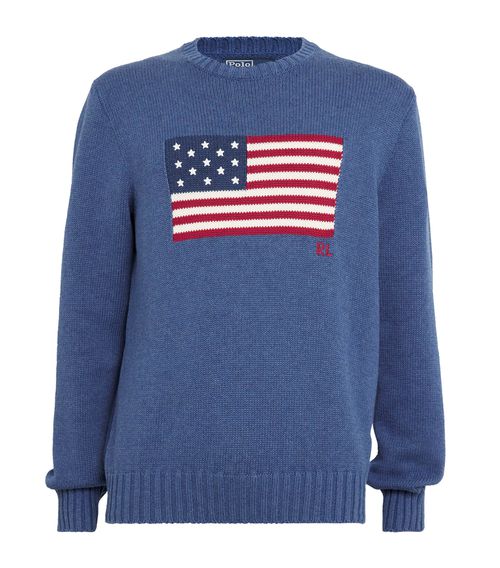 American Flag Sweater