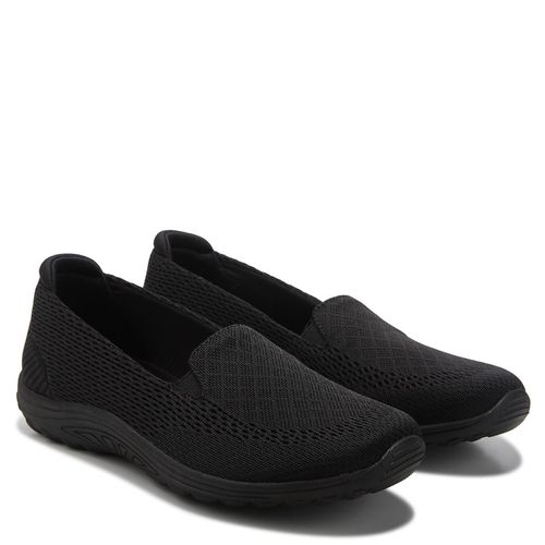 Skechers | Women's Reggae Fest Willows Slip On Shoes (Black) | Realry