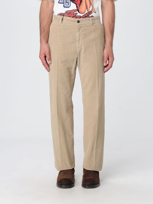 Pants Men color Beige
