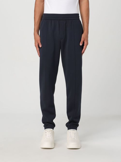 Pants Men color Blue