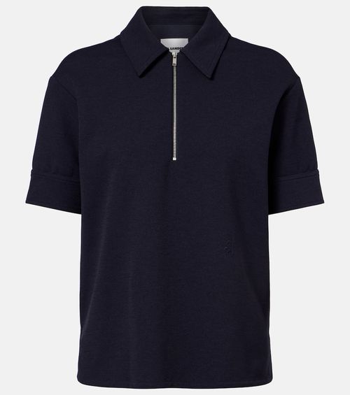 Jersey polo shirt