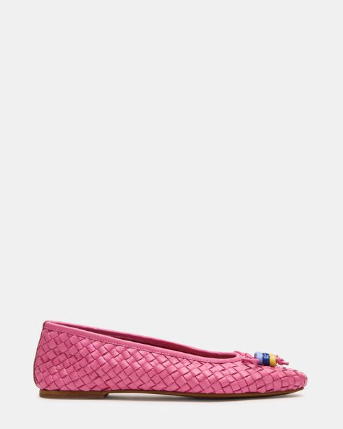 Steve Madden Women's Divy Ballet Flats - Pink - - Leather