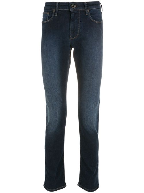 Classic mid-rise jeans - Blue