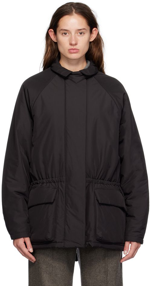 LE17SEPTEMBRE Black Padded Hunting Jacket