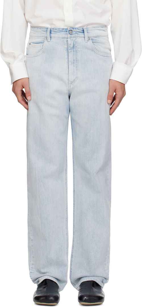 Blue 5 Pockets Jeans