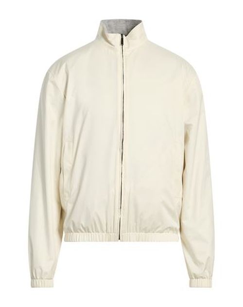 Man Jacket Ivory Size 42 Polyester
