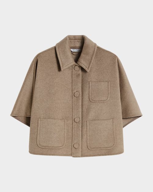 Short Cashmere Cape