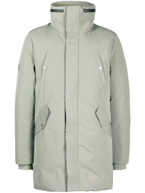 Hooded padded coat - Green