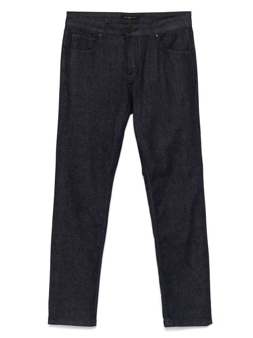 Manuel Ritz logo-patch jeans - Blue