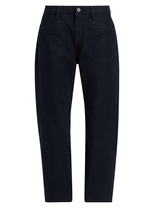 Women's Stevie Utility Tapered Cotton Pants - Sal