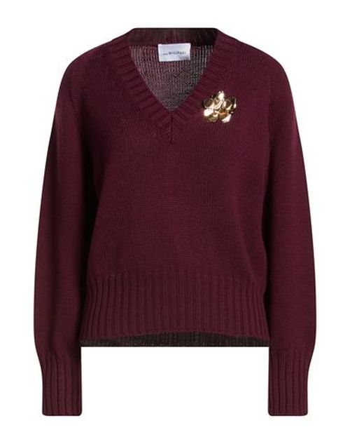 Woman Sweater Plum Size 6 Wool
