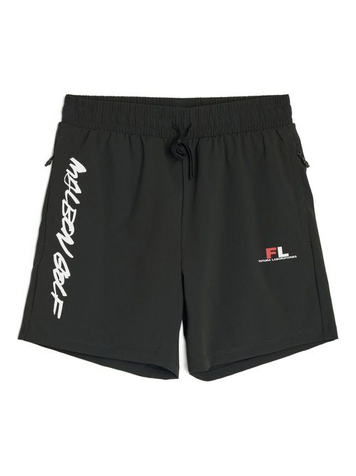 X Futura Tag Tech shorts - Black