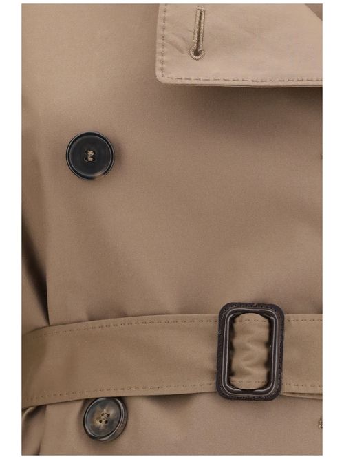 The Cube Trench Coat — Gold