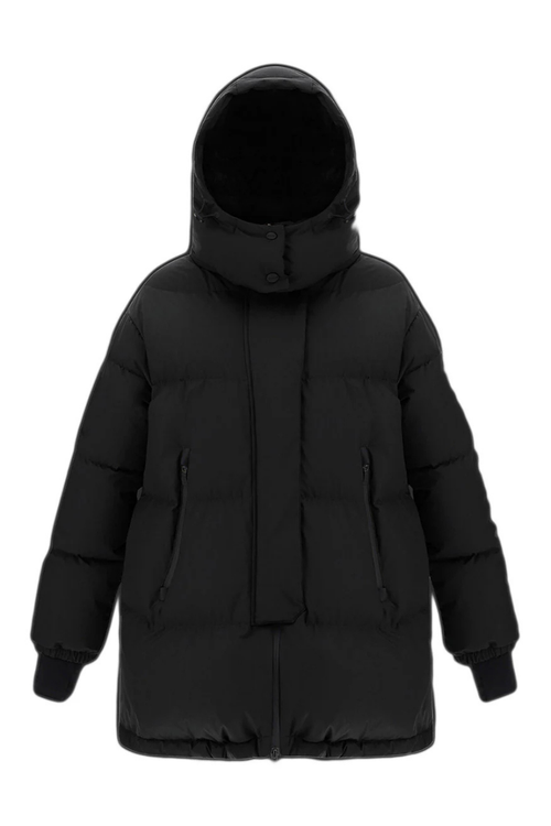 Laminar Down Coat — Black