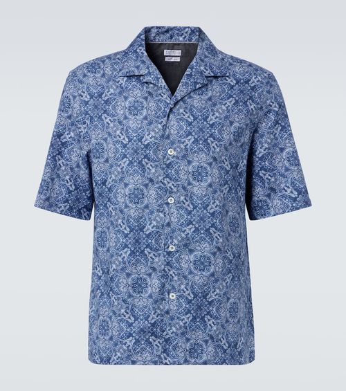 Printed cotton shirt