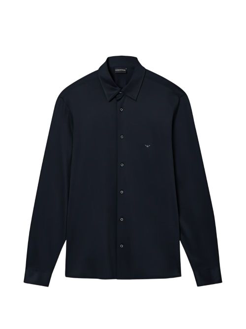 Cotton blend shirt