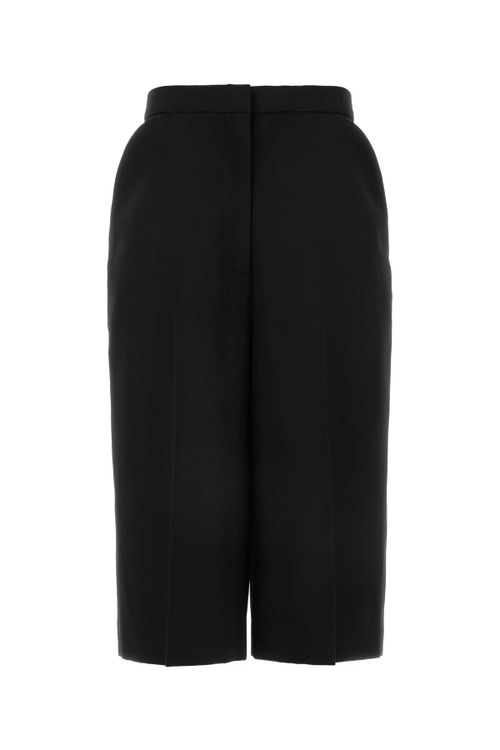 Pocket Bermuda Shorts — Black