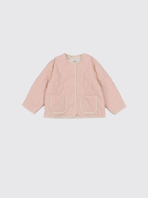 Coat Kids color Pink