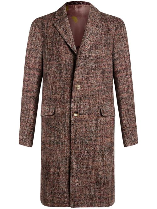 Single-breasted coat - Brown