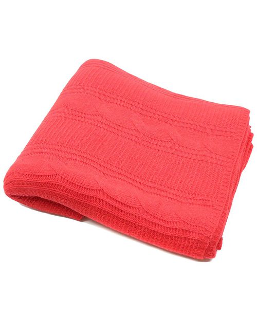 Cable Knit & Ribbed Throw