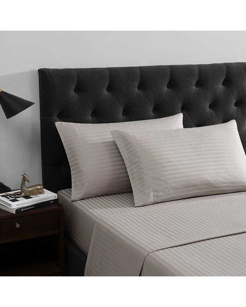 290 Thread Count Stripe 100% Cotton Sheet Set