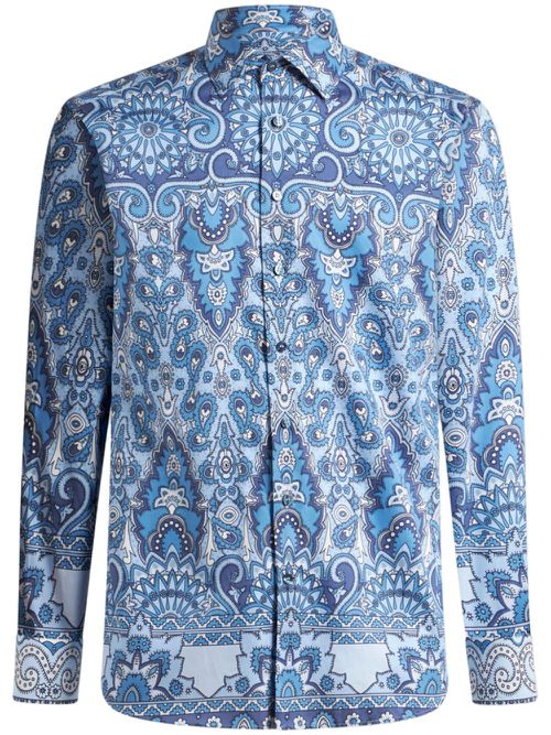 Printed shirt - Blue
