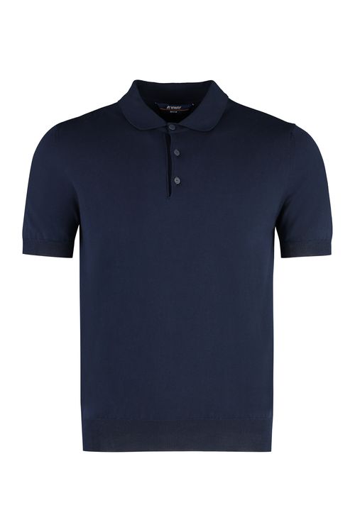Classic Knit Cotton Polo Shirt