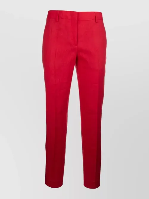 Paul Smith - tailored trousers belt loops button detai