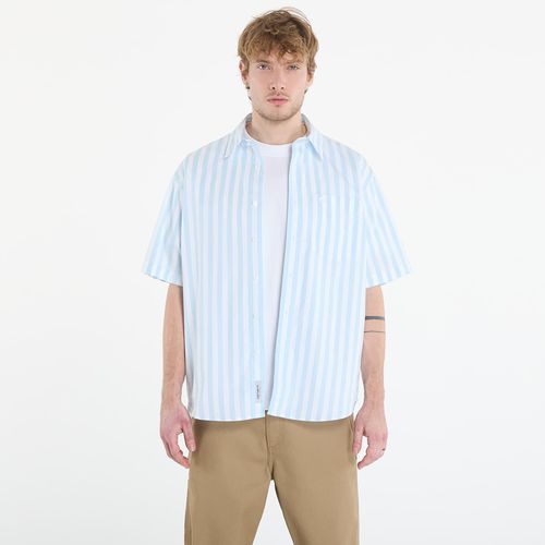 Shirt Carhartt WIP S/S Royce Shirt Royce Stripe, Icaria/ White