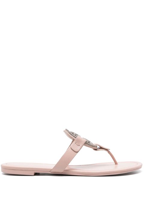 Miller Pavé flip flops - Pink