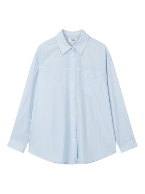 Poplin shirt - Blue