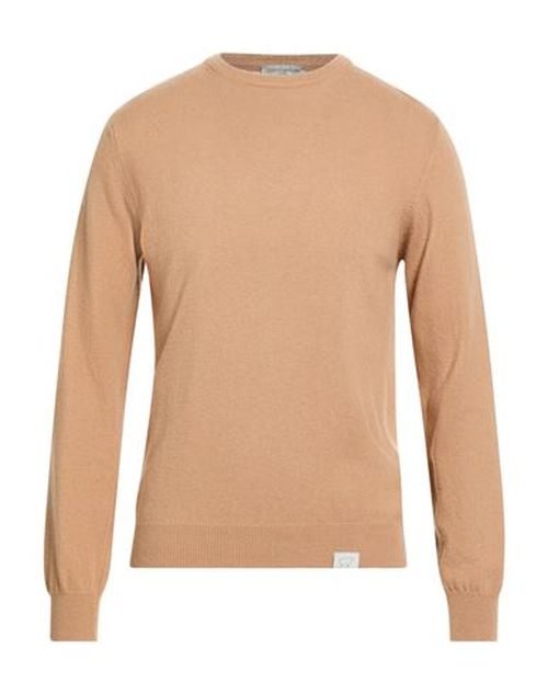 Man Sweater Camel Size M Wool, Viscose, Cashmere, Polyamide
