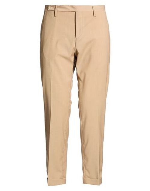 Man Pants Sand Size 38 Polyester, Wool, Elastane