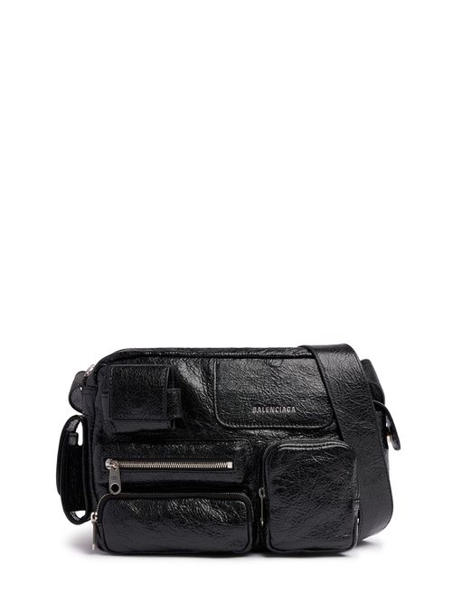 Superbusy Leather Messenger Bag