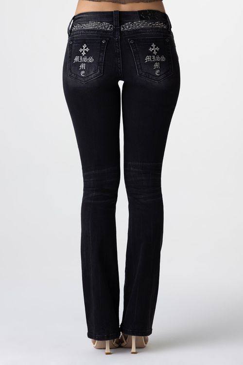 "Gabbriette Low Rise Bootcut Jeans