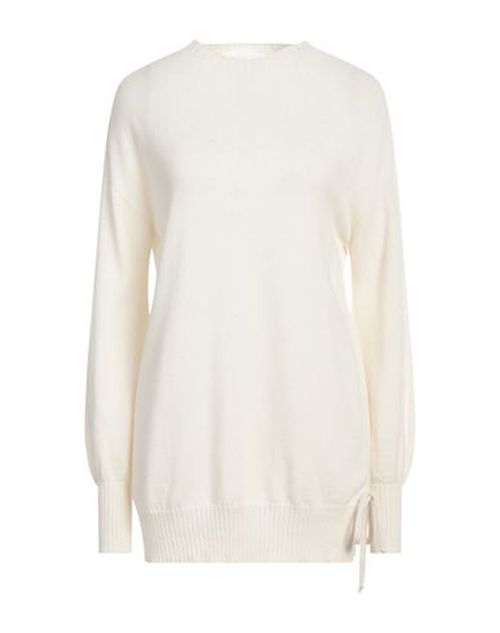 Twinset Woman Sweater Ivory Size M Cashmere
