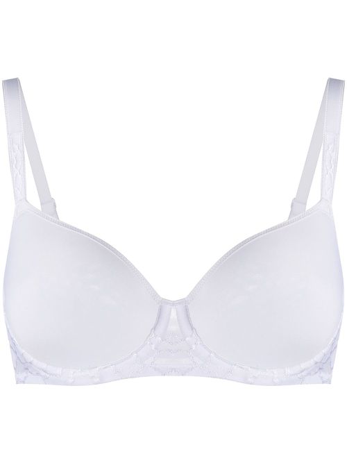 Lisse moulded cup bra - White