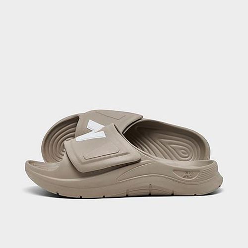 Men's 202XA Slide Sandals in Beige/Khaki