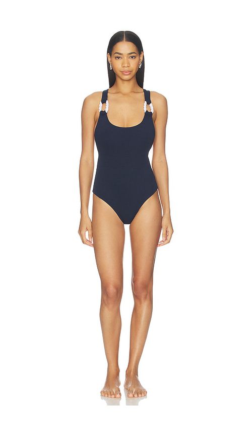 Nau Bikinis Rope Contrast One Piece in Navy. - XS also in S