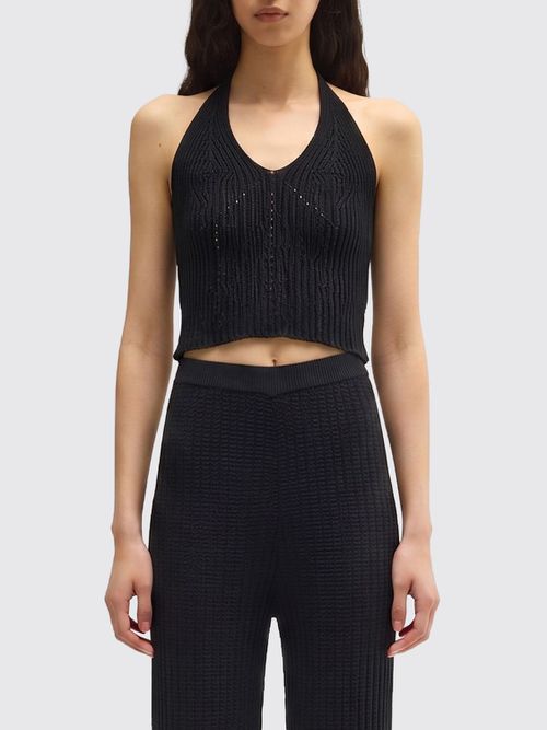 Top Woman color Black