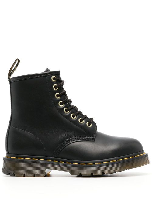 1460 smooth leather boots - Black