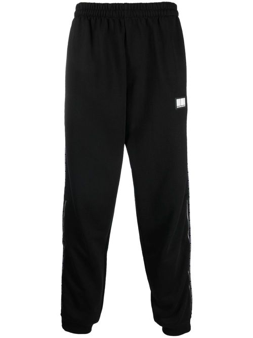 Logo track pants - Black