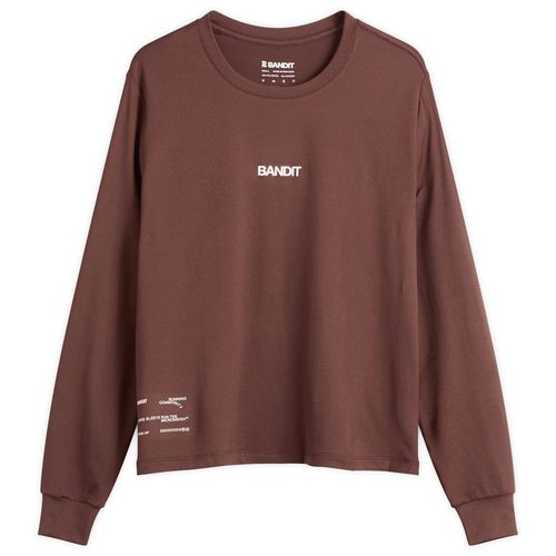 Women's Micromesh™ Long Sleeve Relaxed Women’S T-Shirt Cacao