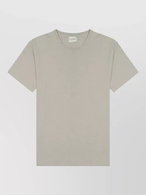 Closed - straight fit crew neck short sleeve t shirt