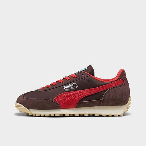 Men's Easy Rider Vintage Casual Shoes in Chocolate Brown/Candy Apple