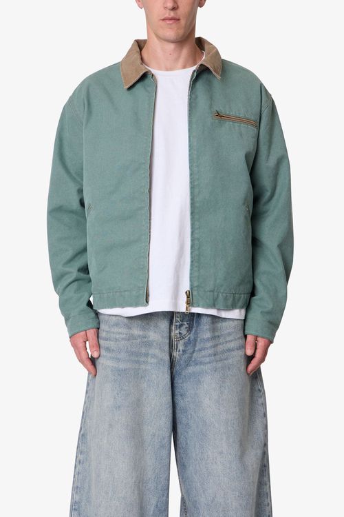 Blanket Lined Work Jacket - Green