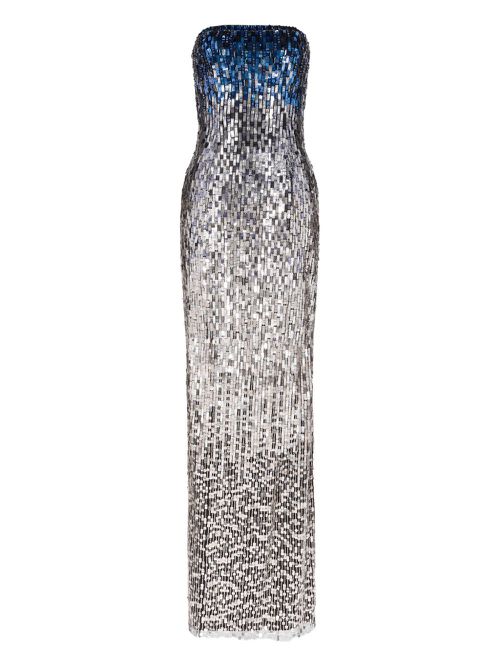 Lucille maxi dress - Silver