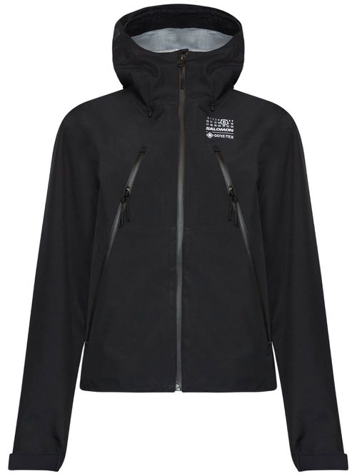 X Salomon GORE-TEX hooded windbreaker - Black