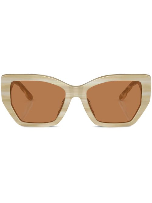 Tory Burch | cat-eye frame sunglasses - 189073 Ivory Horn  display picture 3